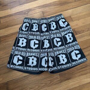 Bravest Studios Short Men's Gray Coulda Been Records Print Size S